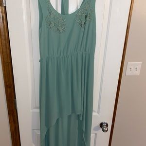 Forever 21 high low dress with belt